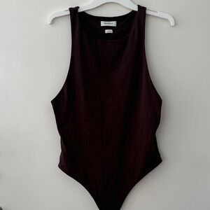 Aritzia Babaton Brown Bodysuit size XL